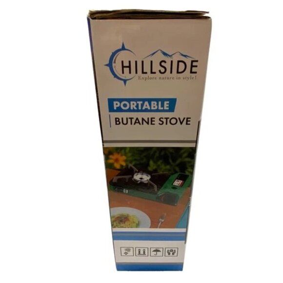 Portable Butane Camp Stove Outdoor Cooking Camping 7,650 BTU Hillside New In Box - Picture 3 of 7